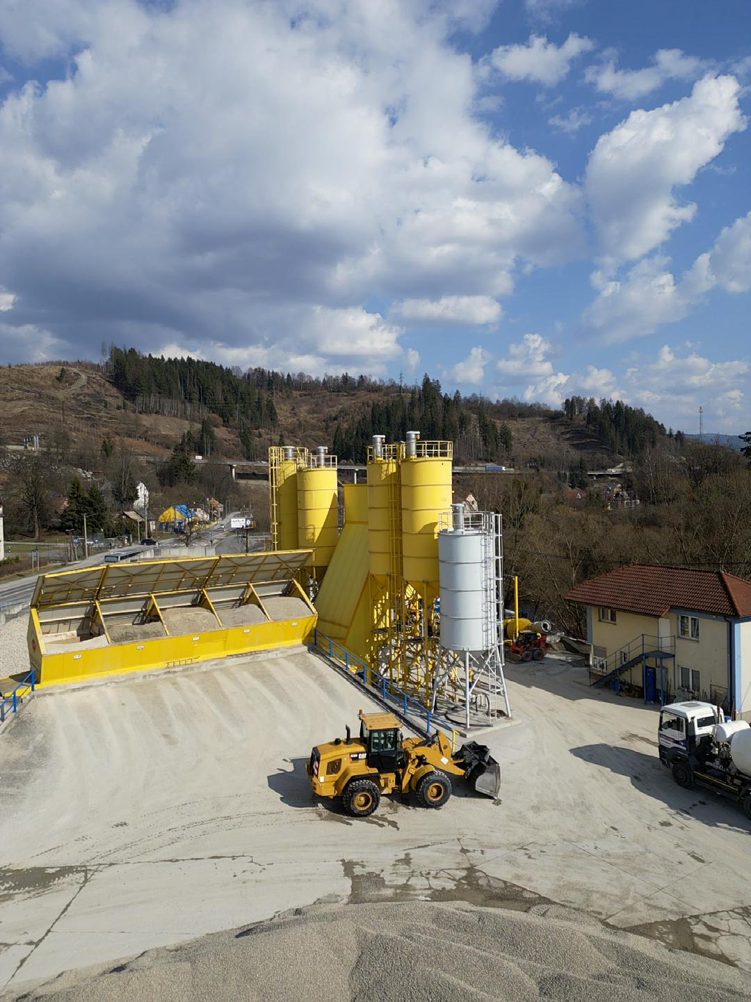 Betonáreň — expedícia