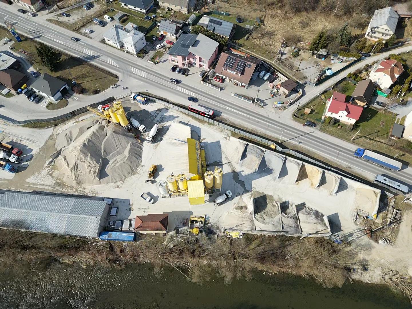 Betonáreň — výroba